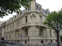 Ecole normale de musique Alfred Cortot - English:  This is the building of L'Ecole Normale de Musique de Paris.