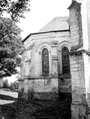 Église - Français :  Abside au nord.