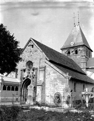 Église - Français :  Ensemble sud-ouest.