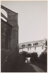 Vestiges de l'ancien hôtel-Dieu - Français :  Gonesse. - Vieille maison et Hôtel-Dieu