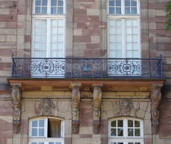 Ancien Hôtel Klinglin dit Petit Broglie, actuellement Hôtel du préfet - 