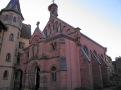 Ancien château impérial dit de Saint-Léon-Pfalz, ancien château des évêques de Strasbourg - 
