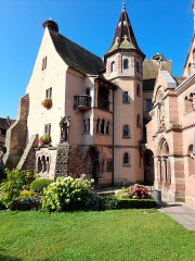 Ancien château impérial dit de Saint-Léon-Pfalz, ancien château des évêques de Strasbourg - 