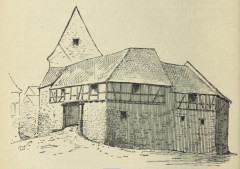 Ancien château impérial dit de Saint-Léon-Pfalz, ancien château des évêques de Strasbourg - 