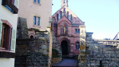 Ancien château impérial dit de Saint-Léon-Pfalz, ancien château des évêques de Strasbourg - 