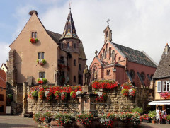 Ancien château impérial dit de Saint-Léon-Pfalz, ancien château des évêques de Strasbourg - 