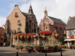 Ancien château impérial dit de Saint-Léon-Pfalz, ancien château des évêques de Strasbourg - 