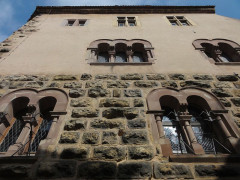 Ancien château impérial dit de Saint-Léon-Pfalz, ancien château des évêques de Strasbourg - 