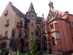 Ancien château impérial dit de Saint-Léon-Pfalz, ancien château des évêques de Strasbourg - 