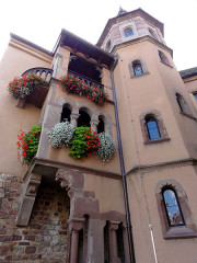 Ancien château impérial dit de Saint-Léon-Pfalz, ancien château des évêques de Strasbourg - 