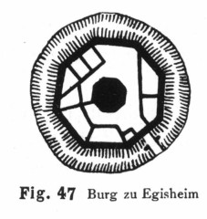Ancien château impérial dit de Saint-Léon-Pfalz, ancien château des évêques de Strasbourg - 