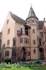 Ancien château impérial dit de Saint-Léon-Pfalz, ancien château des évêques de Strasbourg - 