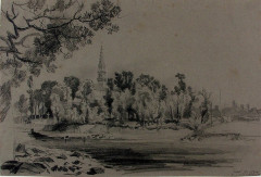 Eglise Saint-Tudy - French draftsperson, painter and copyist