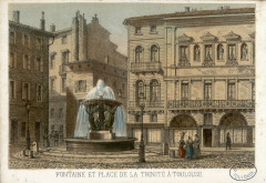 Fontaine de la Trinité - French drawer