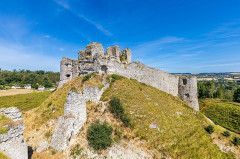 Ruines du château - German journalist, coach and Wikimedian
