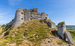 Ruines du château - German journalist, coach and Wikimedian