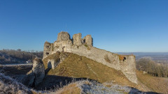 Ruines du château - photographer, Wikimedian and Wikipedian
