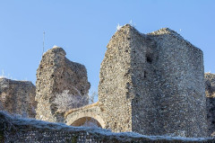 Ruines du château - photographer, Wikimedian and Wikipedian