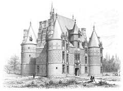 Château de Martainville - French draftsperson, engraver and architect