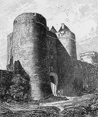 Château de Tancarville - British painter, illustrator, etcher, print publisher and artist