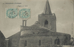 Eglise Sainte-Marie-Madeleine - Français : Nézignan-l'Évêque (Hérault). - L'église 12th century

date QS:P,+1150-00-00T00:00:00Z/7 : carte postale