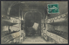 Théâtre, ancienne église des Pénitents Noirs - Français : Pézenas. - 8 - Salle du Théâtre. / [Anonyme].