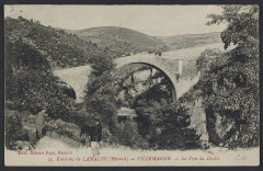 Pont du Diable - Français :  Villemagne (Hérault). - Le pont du diable : carte postale.