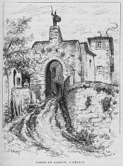 Porte du Baboin - French engraver and painter