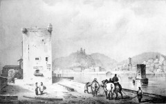 Tour des Valois (ruines) - French painter, illustrator, photographer and lithographer