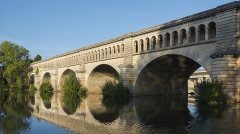 Canal du Midi : pont-aqueduc - 