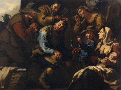 Musée d'Art Moderne André Malraux - MuMa - Français : L’Excision de la pierre de folie

par Giovanni Francesco Cipper, dit "Il Todeschini" (1664-1736) Huile sur toile - 175 x 229 cm Musée d'Art moderne André Malraux, Le Havre