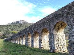 Pont-aqueduc sur l'Agly - 