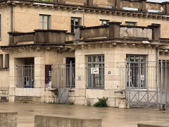 Ancien marché aux bestiaux des abattoirs de la Mouche, actuellement salle des fêtes et salle de concert dite halle Tony Garnier - 