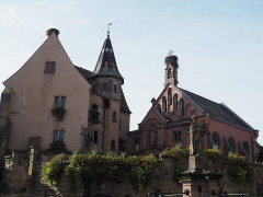 Ancien château impérial dit de Saint-Léon-Pfalz, ancien château des évêques de Strasbourg - 