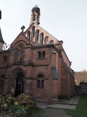 Ancien château impérial dit de Saint-Léon-Pfalz, ancien château des évêques de Strasbourg - 