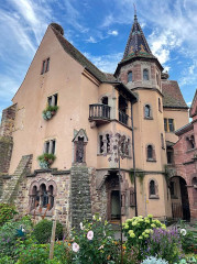 Ancien château impérial dit de Saint-Léon-Pfalz, ancien château des évêques de Strasbourg - 