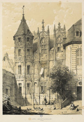 Hôtel de Bourgtheroulde - Français : Sujet : Architecture -- France-- Rouen (Seine-Maritime) -- Renaissance Rouen (Seine-Maritime) -- Hôtel de Bourgtheroulde Appartient à l’ensemble documentaire : Rtmgus1 Éditeur : [s.n.]