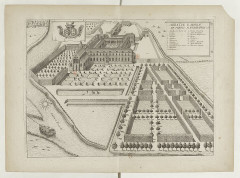 Ancienne abbaye - Français : Sujet : Abbaye Notre-Dame (Ivry-la-Bataille, Eure) Vues d'architecture -- 17e siècle Langue : latin Éditeur : [sans nom] (Sans lieu)