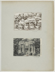 Vestiges du château - Français : Sujet : Fère-en-Tardenois (Aisne, France) Vues d'architecture -- 1870-1913 Paysages -- 1870-1913 Appartient à l’ensemble documentaire : Picardi1 Langue : français