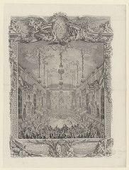 Grandes Ecuries - Français : Sujet : Scènes historiques -- 1701-1788 Couverture : 24 février 1745 Langue : sans contenu linguistique Éditeur : [s.n.]