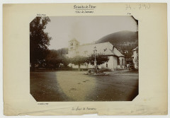 Église - Français : Sujet : Villages Samoëns (Haute-Savoie, France) Haute-Savoie (France) Restauration des terrains en montagne (France) Appartient à l’ensemble documentaire : Inr000 Appartient à l’ensemble documentaire : Inr001 Langue : français