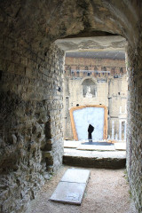 Amphithéâtre (temple dans un hémicycle précédé d'un nymphée) - 