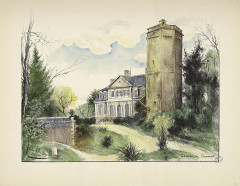 Domaine du château de Coarraze - Français : Sujet : Châteaux -- Pyrénées-Atlantiques (France) -- 19e siècle Ardoise Pyrénées-Atlantiques (France) Béarn (Pyrénées-Atlantiques, France) Maison Toit Château Tour Jardin Arbre Coarraze (Pyrénées-Atlantiques, France) Appartient à l’ensemble documentaire : RsAlis000 Appartient à l’ensemble documentaire : RsAlis009 Appartient à l’ensemble documentaire : PrnS001 Langue : français Éditeur : chez Garet-Haristoy (Pau)