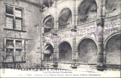 Maison carrée ou de Jeanne d'Albret - Français : Sujet : Monuments historiques -- Nay (Pyrénées-Atlantiques) -- 20e siècle -- Cartes postales Jeanne III (reine de Navarre ; 1528-1572) Nay-Bourdettes Appartient à l’ensemble documentaire : PrnS001 Langue : sans contenu linguistique