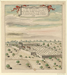 Maison de Rabelais, actuellement Musée de la Devinière - Français : Sujet : Seuilly (Indre-et-Loire, France) -- La Devinière Paysages -- 17e siècle Référence bibliographique : Gaignières, 5325 Appartient à l’ensemble documentaire : Des17Gaig Appartient à l’ensemble documentaire : Centre1