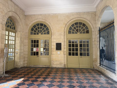 Hôtel de la Bourse, actuellement Greffe du Tribunal de Commerce - 