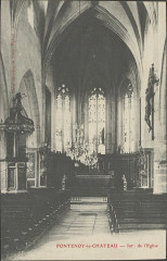 Église - Français : Sujet : Fontenoy-le-Château Cartes postales Carte postale Langue : français Éditeur : Homeyer et Ehret (Epinal)