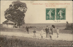 Chapelle du cimetière dite Chapelle Sainte-Libaire - Français : Sujet : Grand Cartes postales Carte postale Langue : français