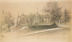 Châteaux - Français : Sujet : Mello -- Château -- Parc Paysages -- 19e siècle Référence bibliographique : Destailleur Province, t. 4, 1021 Appartient à l’ensemble documentaire : DesDestail Appartient à l’ensemble documentaire : Picardi1
