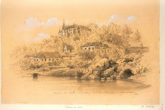 Châteaux - Français : Sujet : Mello Mello -- Château Paysages -- 19e siècle Référence bibliographique : Destailleur Province, t. 4, 1020 Appartient à l’ensemble documentaire : DesDestail Appartient à l’ensemble documentaire : Picardi1